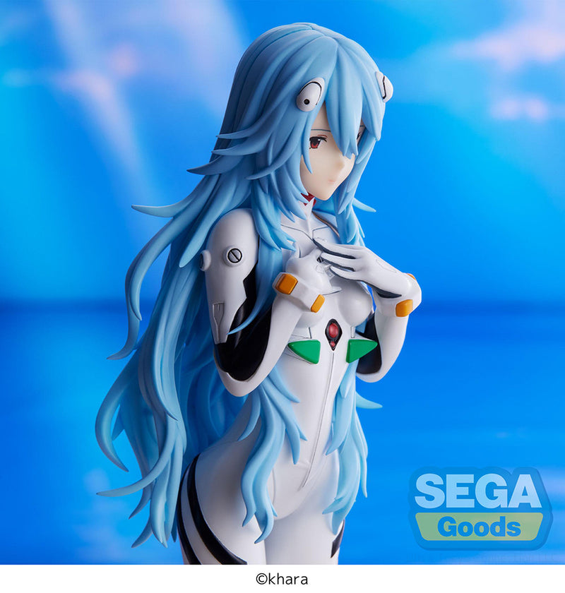 EVANGELION: 3.0+1.0 Thrice Upon a Time SEGA SPM Figure Rei Ayanami Long Hair Ver.