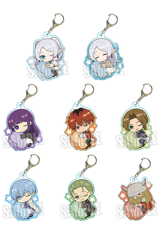 Frieren: Beyond Journey's End Bell House GyuGyutto Acrylic Key Chain Oyasumi Ver.