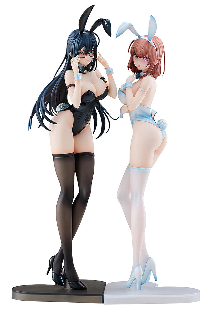 Ikomochi Original Character ENSOUTOYS Black Bunny Aoi & White Bunny Natsume 2 Figure Set Limited Ver.