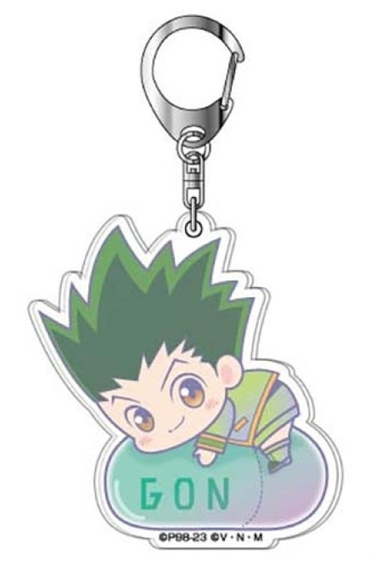 Hunter x Hunter Bandai Acrylic Key Chain Hug Meets 01 Gon AK