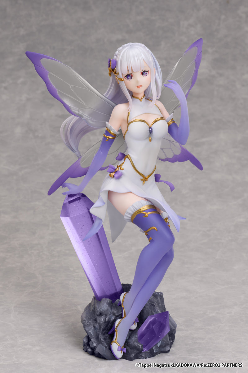 Re:ZERO -Starting Life in Another World elcoco Emilia Jewel Princess 1/7 Scale Figure