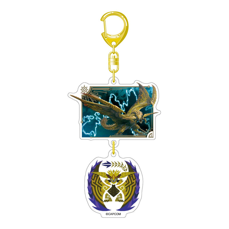 MONSTER HUNTER WILDS CAPCOM Acrylic Charm Rey Dau