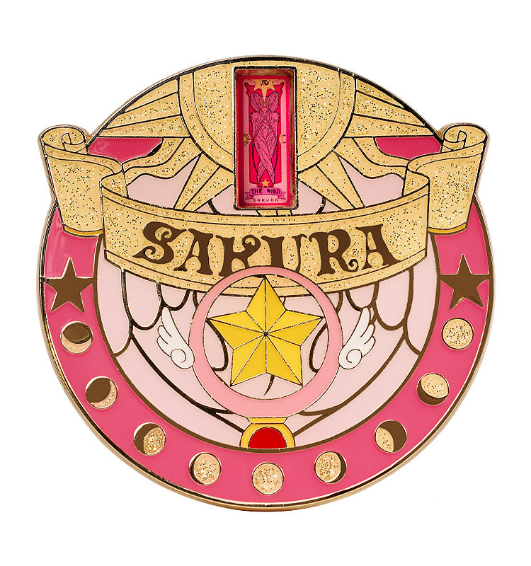 Cardcaptor Sakura 25th Anniversary GoodSmile Moment Metal Badge: Star Wand