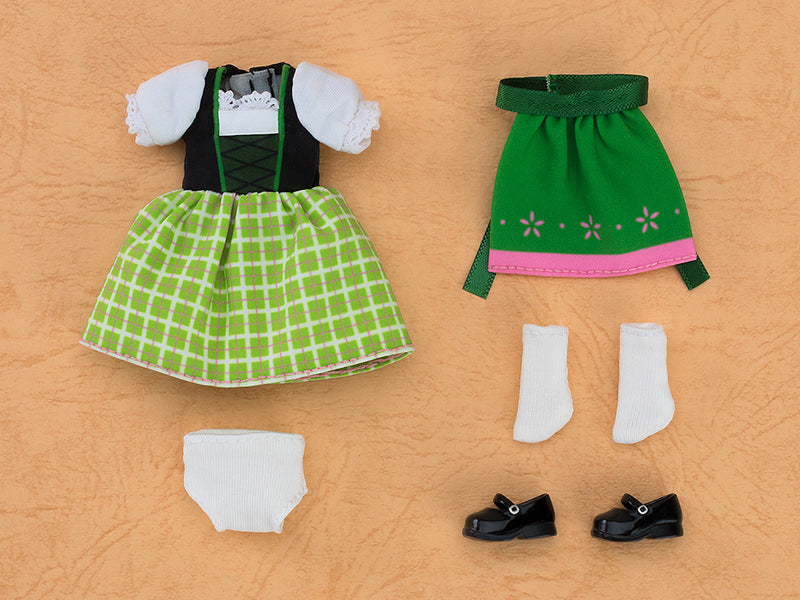 Nendoroid Doll Good Smile Company Nendoroid Doll Outfit Set: World Tour Germany - Girl (Green/Red)