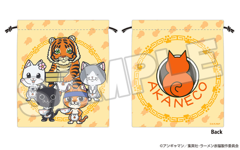 Ramen Akaneko 16 directions Ramen Akaneko Drawstring Pouch Bunzo/Hana/Sabu/Sasaki/Krishna/All Characters