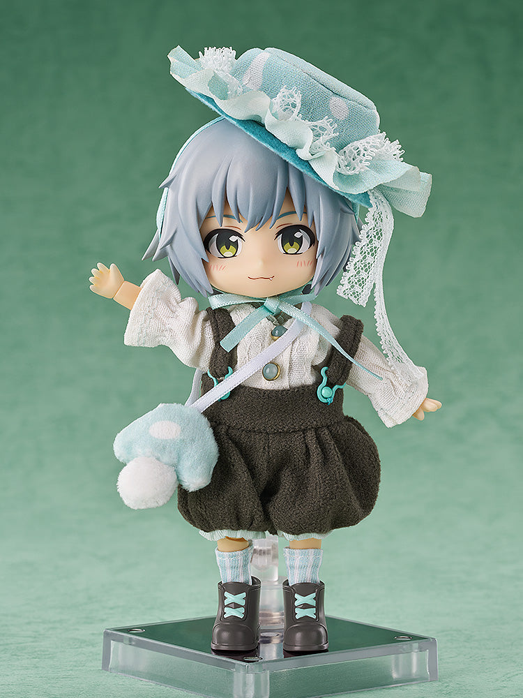 Nendoroid Doll Good Smile Arts Shanghai Nendoroid Doll Outfit Set: Mushroom - Boy (Green/Purple)