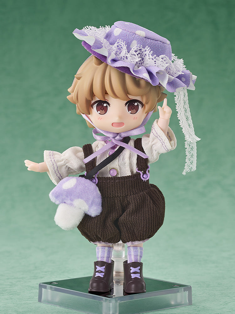 Nendoroid Doll Good Smile Arts Shanghai Nendoroid Doll Outfit Set: Mushroom - Boy (Green/Purple)