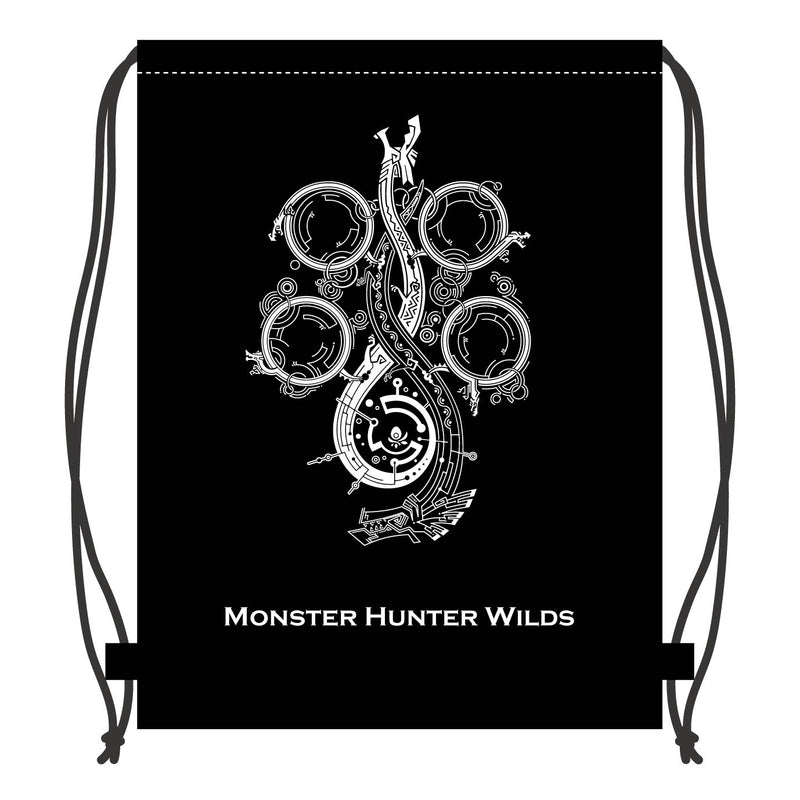 MONSTER HUNTER WILDS CAPCOM Knapsack Title Logo Symbol