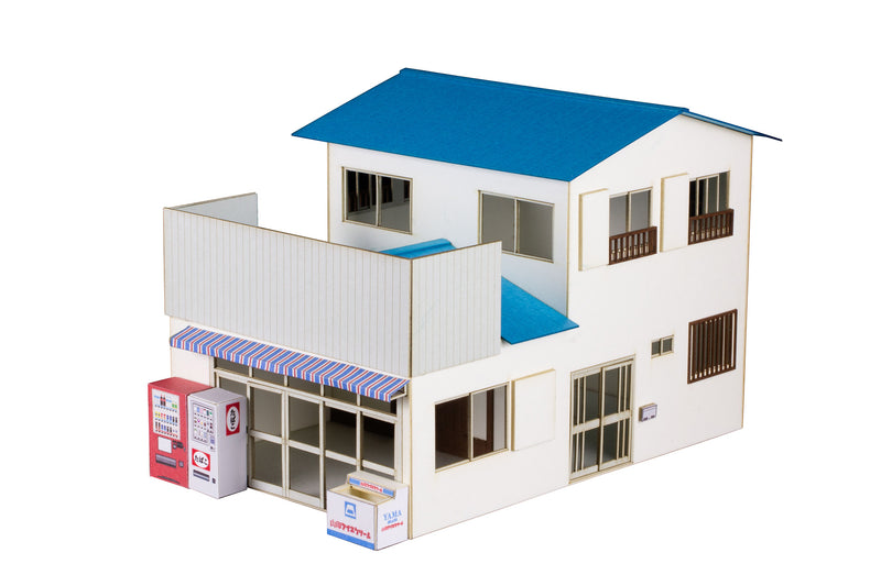 PLUM 1/80 Scale Paper kit Town Corner Accessory Series Store 「General Store」