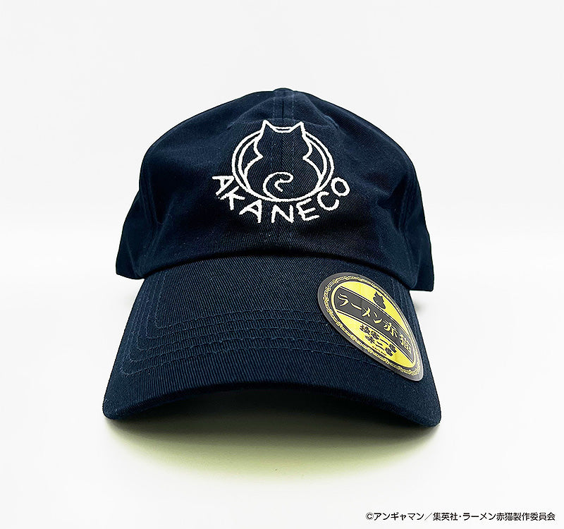 Ramen Akaneko 16 directions Ramen Akaneko Cap (Black/Navy)