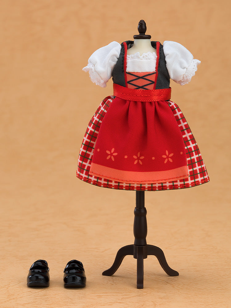 Nendoroid Doll Good Smile Company Nendoroid Doll Outfit Set: World Tour Germany - Girl (Green/Red)