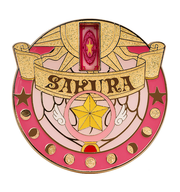 Cardcaptor Sakura 25th Anniversary GoodSmile Moment Metal Badge: Star Wand