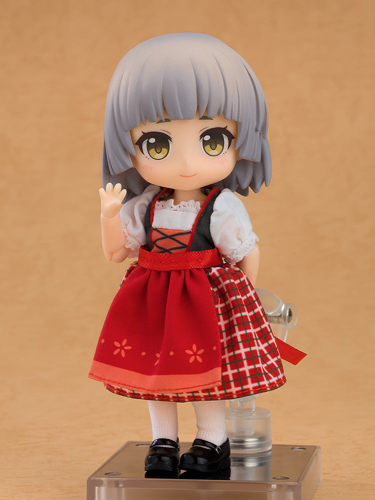 Nendoroid Doll Good Smile Company Nendoroid Doll Outfit Set: World Tour Germany - Girl (Green/Red)