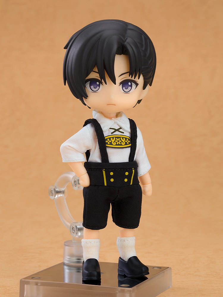 Nendoroid Doll Good Smile Company Nendoroid Doll Outfit Set: World Tour Germany - Boy (Black/Brown)