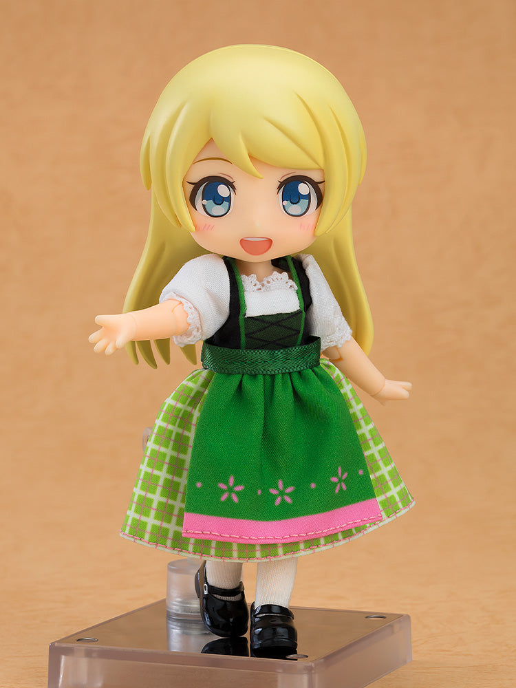 Nendoroid Doll Good Smile Company Nendoroid Doll Outfit Set: World Tour Germany - Girl (Green/Red)