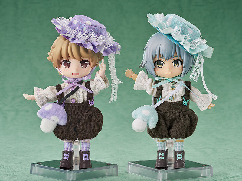 Nendoroid Doll Good Smile Arts Shanghai Nendoroid Doll Outfit Set: Mushroom - Boy (Green/Purple)