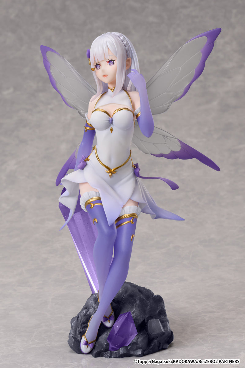 Re:ZERO -Starting Life in Another World elcoco Emilia Jewel Princess 1/7 Scale Figure