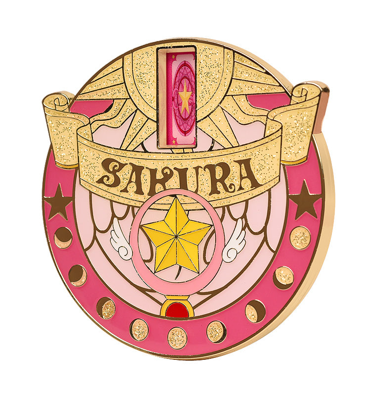 Cardcaptor Sakura 25th Anniversary GoodSmile Moment Metal Badge: Star Wand