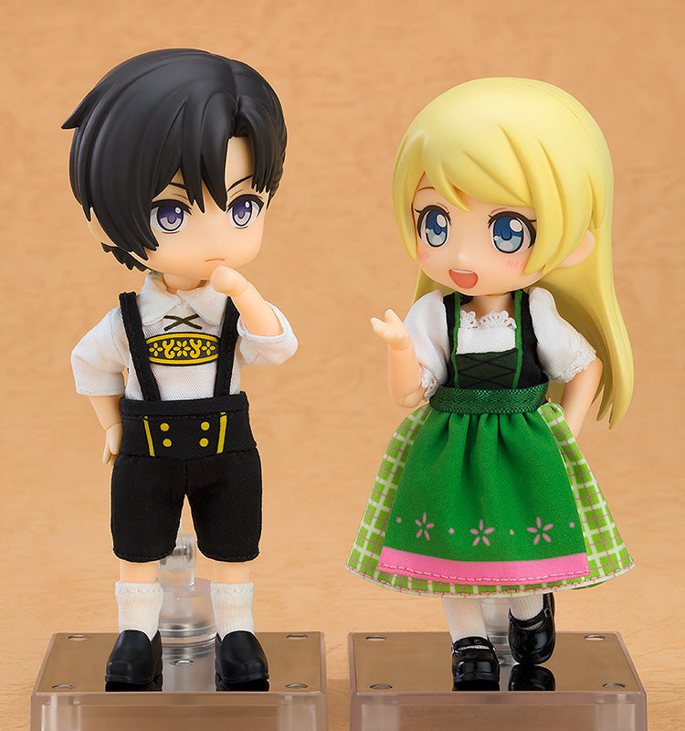 Nendoroid Doll Good Smile Company Nendoroid Doll Outfit Set: World Tour Germany - Girl (Green/Red)