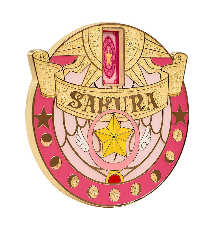 Cardcaptor Sakura 25th Anniversary GoodSmile Moment Metal Badge: Star Wand