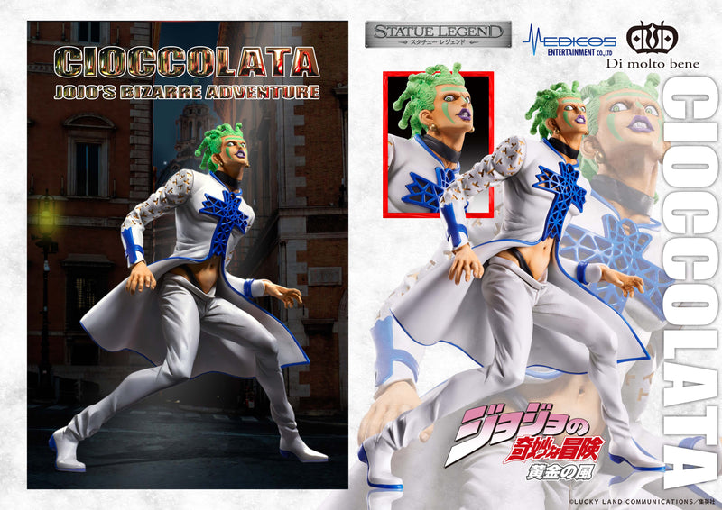 JOJO'S BIZARRE ADVENTURE Part5「Golden Wind」 Medicos Entertainment STATUE LEGEND「Cioccolata」