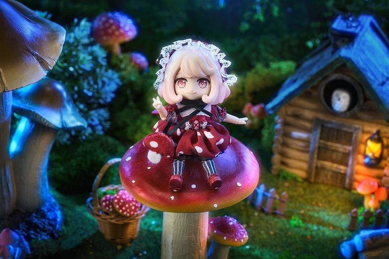 Nendoroid Doll Good Smile Arts Shanghai Nendoroid Doll Outfit Set: Mushroom - Girl (Red/Pink)