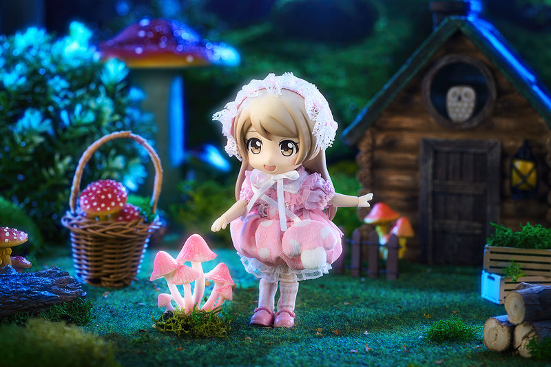 Nendoroid Doll Good Smile Arts Shanghai Nendoroid Doll Outfit Set: Mushroom - Girl (Red/Pink)