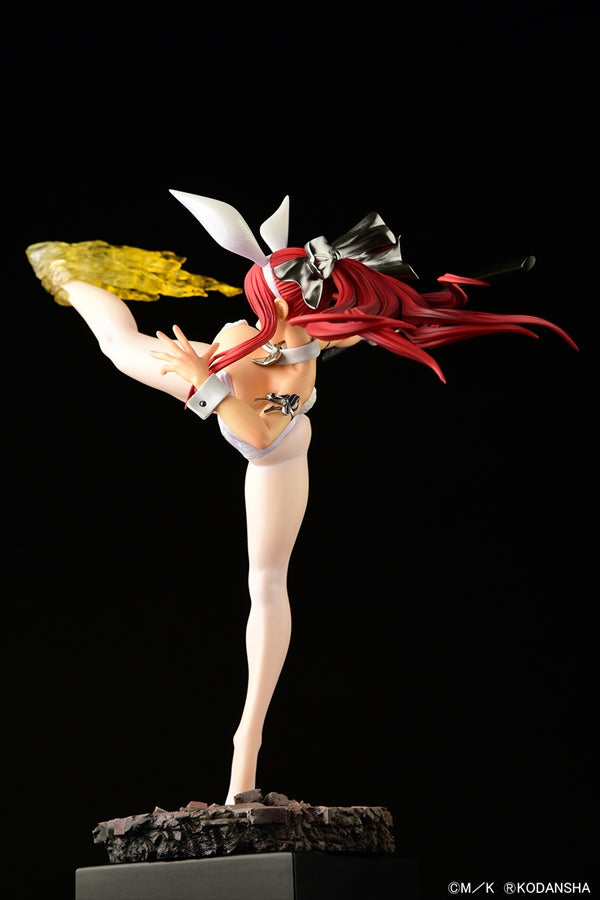 FAIRY TAIL Orcatoys Erza Scarlet  HIGH KICKver. White Bunny