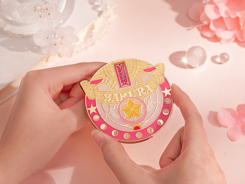 Cardcaptor Sakura 25th Anniversary GoodSmile Moment Metal Badge: Star Wand