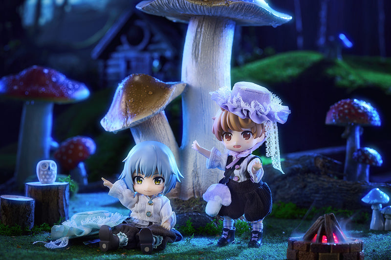 Nendoroid Doll Good Smile Arts Shanghai Nendoroid Doll Outfit Set: Mushroom - Boy (Green/Purple)