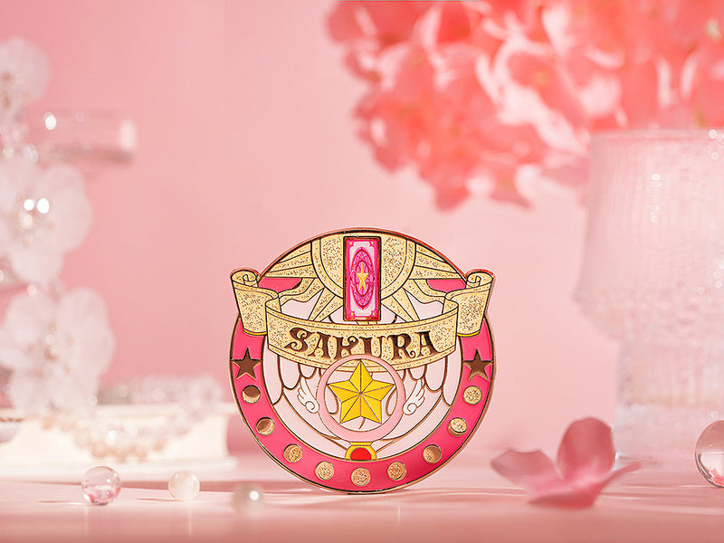 Cardcaptor Sakura 25th Anniversary GoodSmile Moment Metal Badge: Star Wand