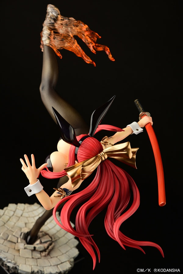 FAIRY TAIL Orcatoys Erza Scarlet  HIGH KICKver. Black Bunny