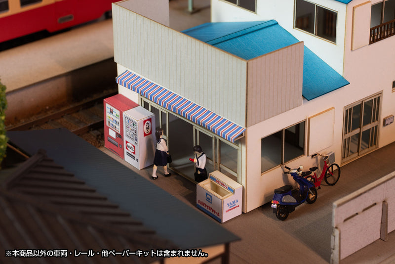 PLUM 1/80 Scale Paper kit Town Corner Accessory Series Store 「General Store」