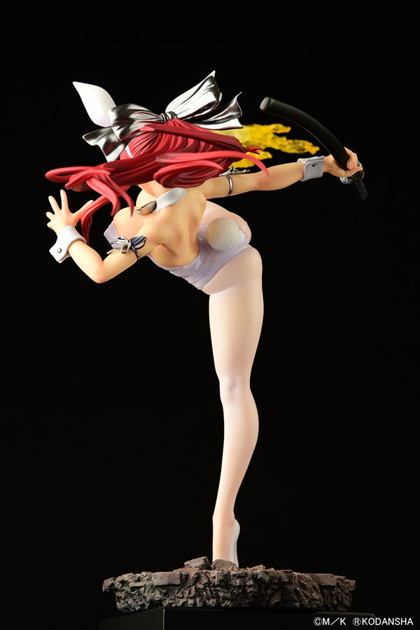 FAIRY TAIL Orcatoys Erza Scarlet  HIGH KICKver. White Bunny