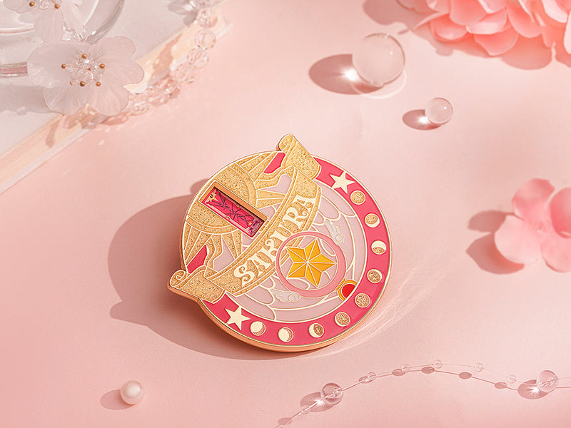 Cardcaptor Sakura 25th Anniversary GoodSmile Moment Metal Badge: Star Wand