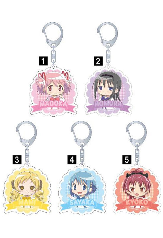 Puella Magi Madoka Magica Movic Acrylic Key Chain One-Piece Dress