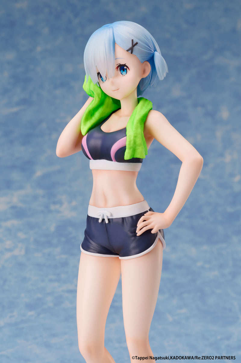 Re:ZERO -Starting Life in Another World- elcoco Rem Sports Wear 1/7 Scale Figure