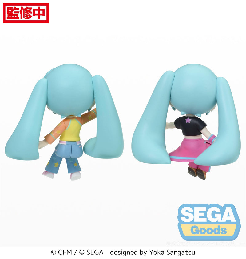 Hatsune Miku x Love and Berry Dress Up and Dance! SEGA fuwa petit Perching Mini Figure Hatsune Miku (EX)