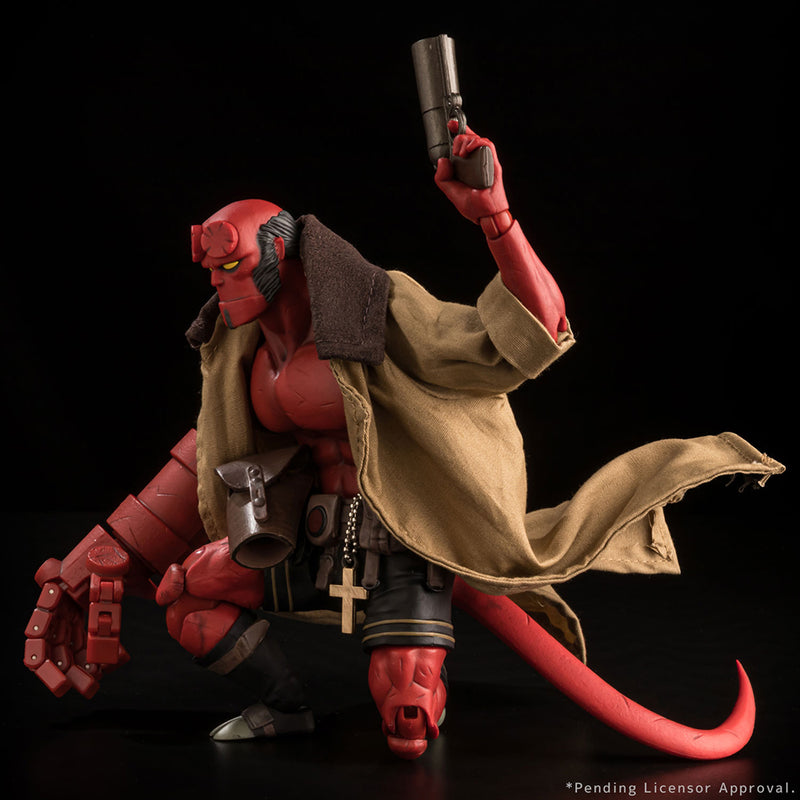 Hellboy 1000 Toys Hellboy 1/12 Scale Action Figure 30th Anniversary Edition