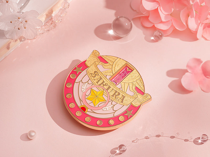 Cardcaptor Sakura 25th Anniversary GoodSmile Moment Metal Badge: Star Wand