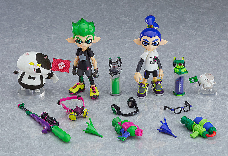 462-DX Splatoon/Splatoon 2 figma Splatoon Boy: DX Edition (re-run)