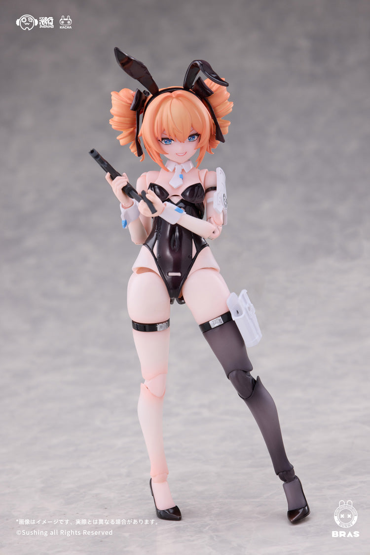 BUNNY RAPID ACTION SQUAD Sushing Sniper Leoni 1/12 Scale Articulated Figure