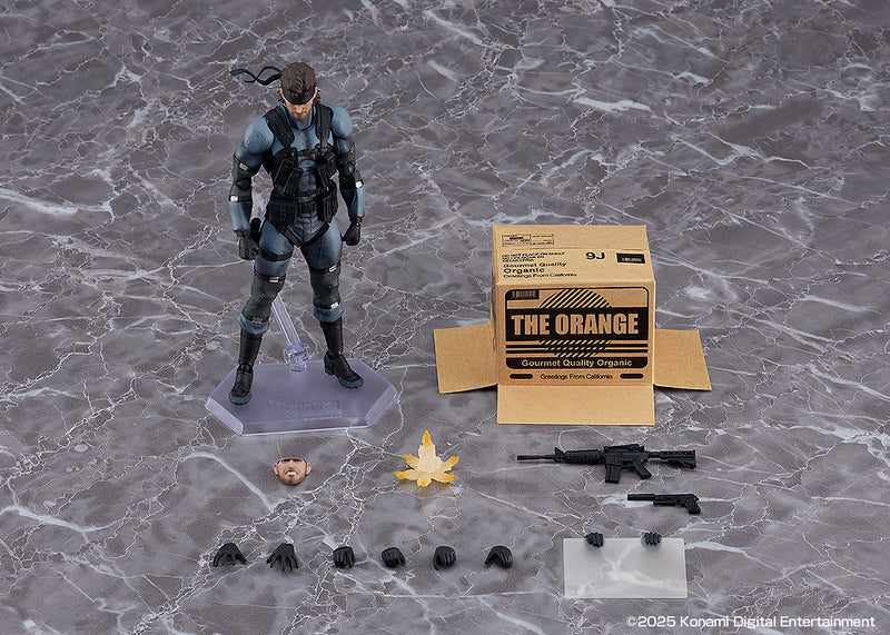 645 METAL GEAR SOLID 2 SONS OF LIBERTY figma Solid Snake: MGS2 ver. Updated Edition