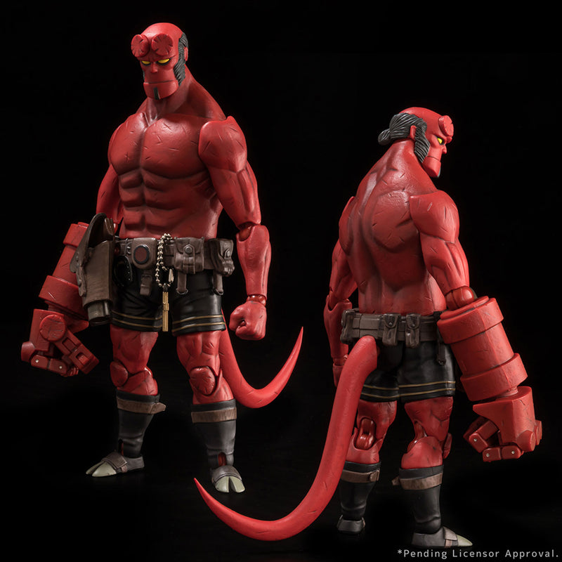 Hellboy 1000 Toys Hellboy 1/12 Scale Action Figure 30th Anniversary Edition