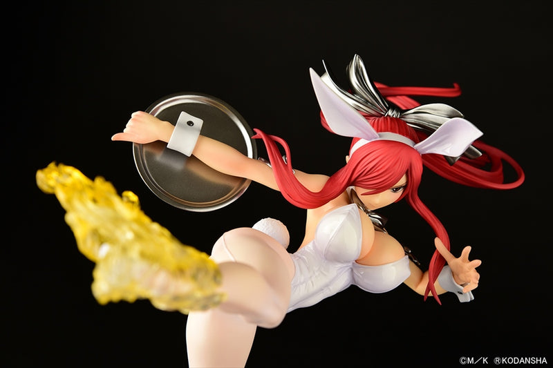 FAIRY TAIL Orcatoys Erza Scarlet  HIGH KICKver. White Bunny