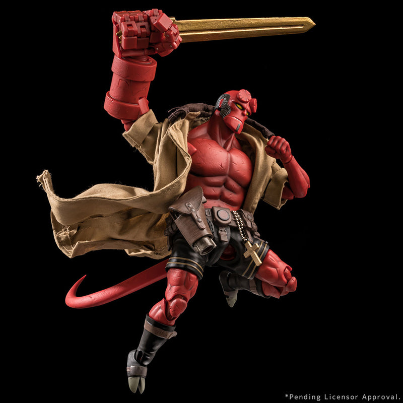 Hellboy 1000 Toys Hellboy 1/12 Scale Action Figure 30th Anniversary Edition