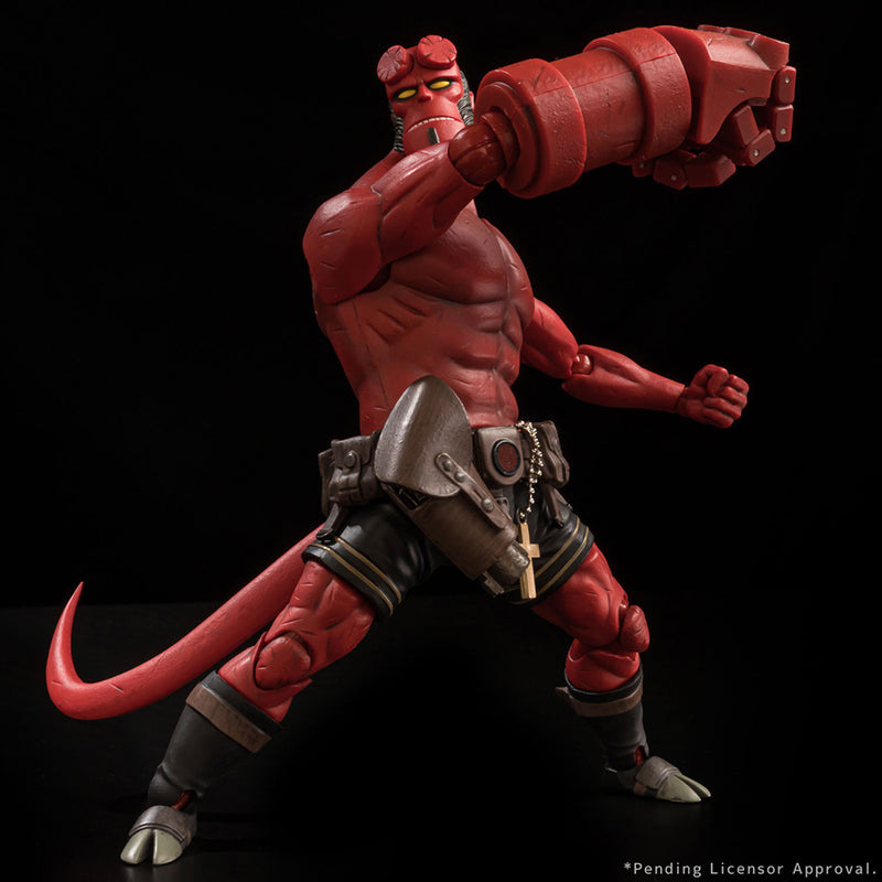 Hellboy 1000 Toys Hellboy 1/12 Scale Action Figure 30th Anniversary Edition