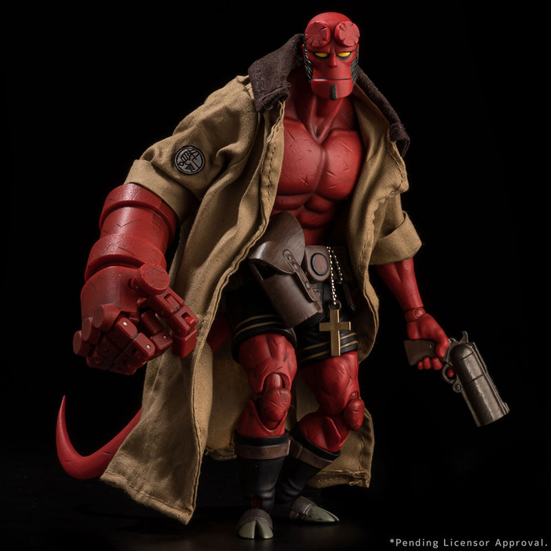 Hellboy 1000 Toys Hellboy 1/12 Scale Action Figure 30th Anniversary Edition