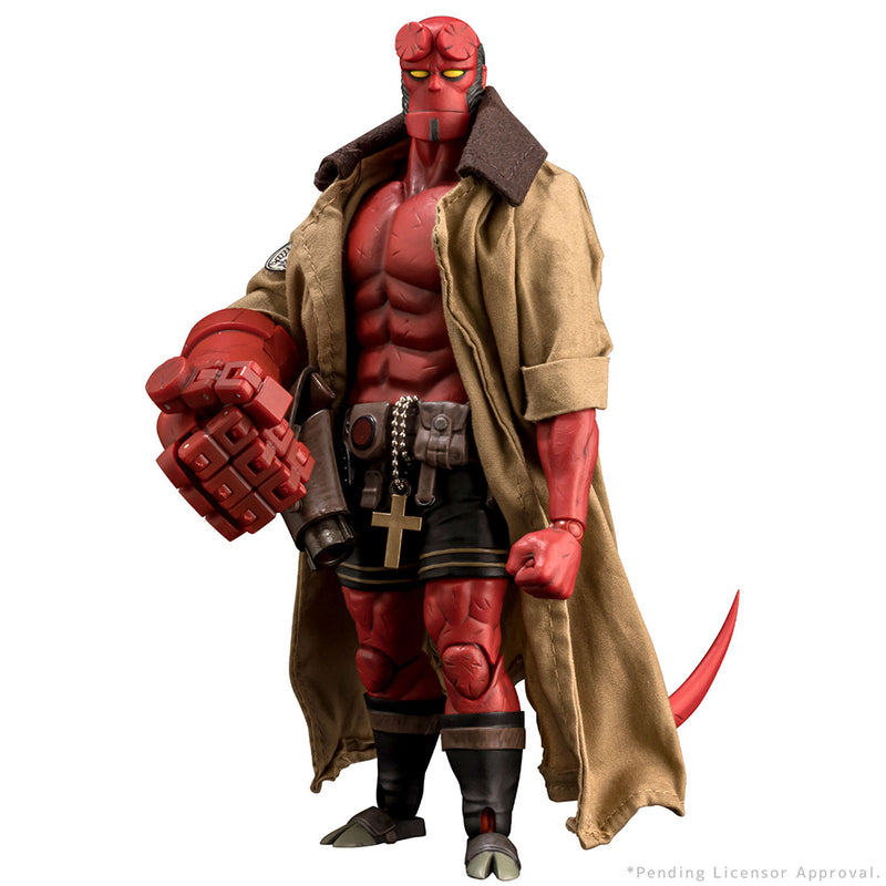 Hellboy 1000 Toys Hellboy 1/12 Scale Action Figure 30th Anniversary Edition