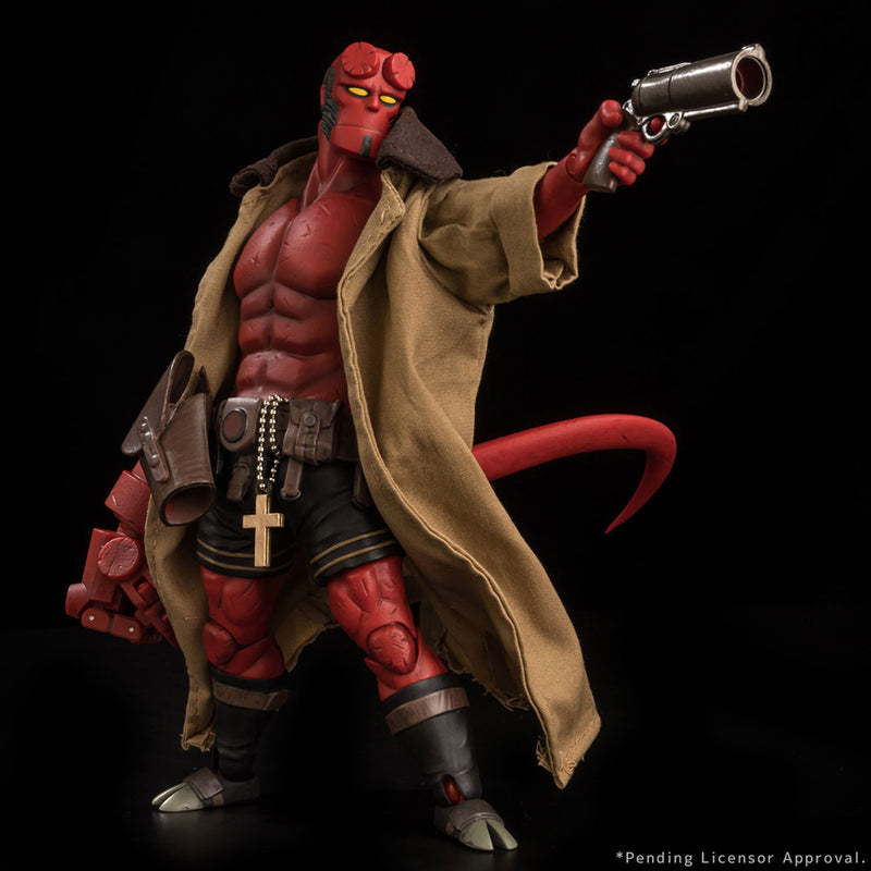 Hellboy 1000 Toys Hellboy 1/12 Scale Action Figure 30th Anniversary Edition